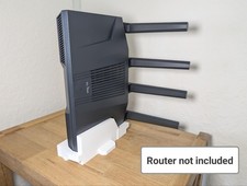 Router Mount for GL.iNet GL-MT6000 (Flint 2) - Vertical Stand picture