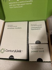 Qwest Actiontec M1000 +W1000 Internet modem. Century Link Modem. Cords Included picture
