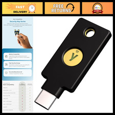 NFC Security Key for Multi-Factor Authentication, USB-C & NFC Compatible, FIDO C picture