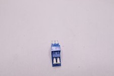 Panduit Mini-com Lc Sr./Sr. Fiber Optic Adapter Module Blue CMDSLCZBU picture