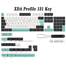 Geoma XDA PBT Keycaps 129 Keys Dye-Sub Japanese Korean German French Spanish picture