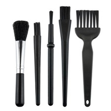 Juxiamal 5 PCS Mini Keyboard Cleaning Brushes Kit, PP Handle Nylon Anti Black picture