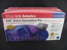 3COM US ROBOTICS Model 5605 56K Voice Faxmodem Pro V.90 X 2  BRAND NEW SEALED    picture