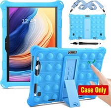Case for 10.1 inch Tablet, Multi-Angle Design, Silicone Material, Blue picture