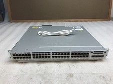 Cisco Catalyst WS-C3850-48P-S 48-Port PoE+ w/ C3850-NM-2-10G Switch - Tested picture