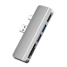SD/SDHC/SDXC/Micro SD USB HUB Docking Station Adapter For Surface Pro 4/5/6; picture