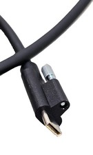 25PCS NCR/Amphenol 1.3m USB-C to USB-C Cable w/ Single Locking Screw 10Gbps 60W picture