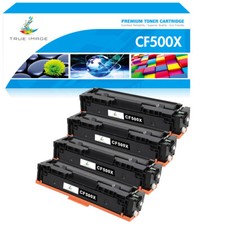 4 BK Toner Compatible With HP 202X CF500X LaserJet Pro MFP M254 M281cdw M281fdw picture