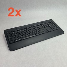 Logitech Logi K540 Wireless Desktop Keyboard Black No Dongle Lot of 2 picture