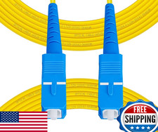 Fibergaga OS2 SC to SC Single Mode Simplex Fiber Patch Cable 0.5-100m LSZH picture