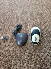 Genuine Logitech 851390-0000 M-RN67 White 2-Button Cordless USB Mouse W/ Dongle  picture