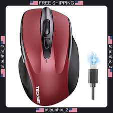 Wireless Mouse Bluetooth 5.0/2.4G Rechargeable Silent 6-DPI Compact picture