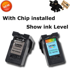 Two PG-240XL CL-241XL Black Color Ink For Canon PIXMA MG3220 MG3620 MX459 MX479 picture