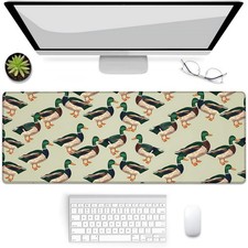 Mallard Duck Gaming Mouse Pad, Mouse Pad, Desk Mat, Non-Slip Rubber Base Mous... picture