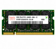 Hynix 2GB DDR2 PC2-6400S 800MHz 200-Pin SO-DIMM Laptop RAM HYMP125S64CP6 picture