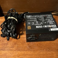 GAMDIAS Kratos Power Supply 550w 80 Plus Bronze M1-550b  15 Untested  picture