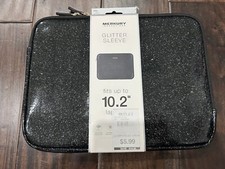 Merkury Innovations Glitter Laptop Sleeve 10.2