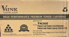 v4ink TN-360 High Performance Premium Black Toner Cartridge TN360 picture