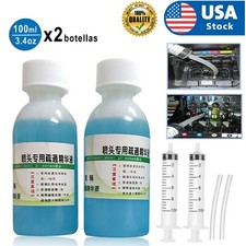 100mlx2 Unblock Print Head Nozzles DTF sublimation Concentrated Solution Clean picture