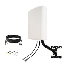 2x2 MIMO 4G LTE Router Antenna 5G for Tmobile Verizon AT&T, Outdoor SMA TS9 5... picture