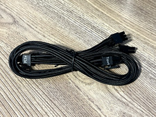 Genuine Corsair Type 3 & Type 4 Dual 8-Pin PCIe Individually Sleeved Power Cable picture