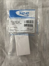 ICC IC107SB1WH Surface Mount Box, 1-Port Color: White picture