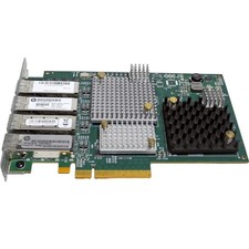HP QR486A Emulex LPE12004 Quad Port 8Gb PCIe x8 FC Server Adapter PN 5697-2043 picture