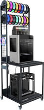 Heavy Duty PRT22 3D Printer Stand with Power Hub High Density Polymer Vibration picture