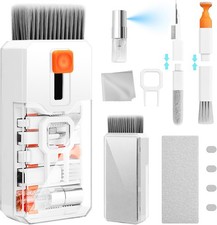 Keyboard Cleaning Kit Laptop Screen Cleaner Brush Spray PC Phone Earbuds Tool picture