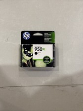 HP Genuine 950XL Black High Yield Ink Cartridge Sealed Box Exp 2026 picture