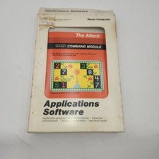 TI 99/4A THE ATTACK video game Texas Instruments BOX MANUAL INSERT ONLY picture