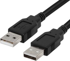 USB to USB Cable 3 Feet A-Type USB Male to Male Cord  Printer Hard Drive Modems picture