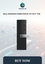 DELL Desktop Computer PC Up to i7 7TH, 64GB RAM, 2TB SSD,  Windows 10/11,WIFI BT picture