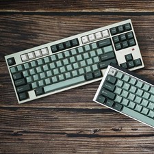 Domikey X iNKY Silent Forest Cherry Profile keycaps and mousepad ABS doubleshot picture