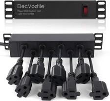 10 Inch Rack PDU, 8 Rear Outlets, 15A, 125V, 1875W picture