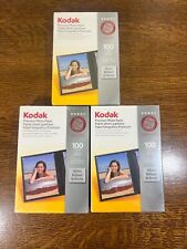 New Lot Of 3 Kodak Premium Photo Paper 100 4