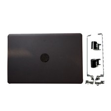 New For HP 15-BS 15T-BR 15-BW Lcd Back Cover 924899-001+Hinges+Hinge Cover Black picture
