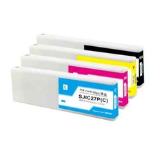 4pcs High Quality sjic27p Ink Cartridge  For Eps TM-C7510 Color Label Printer picture