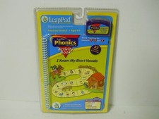 LeapPad Phonics Short Vowels Cartridge & Interactive Book Educational Learning  picture