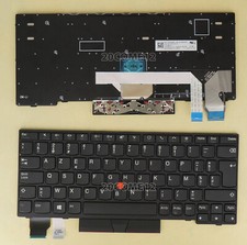 New for Lenovo Thinkpad L13 Gen 1 20R3 20R4 Keyboard No Backlit Belgian Clavier picture