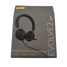 Jabra Evolve2 40 SE Wired Stereo Headset ANC USB-C MS Teams Certified - picture