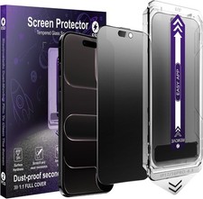 2-Pack Matte Privacy Screen Protector for iPhone 17 Air, 9H Hardness, Anti-Glare picture