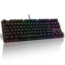 TECWARE Phantom 87 Key RGB Mechanical Gaming Keyboard | Outemu Brown Switch |... picture