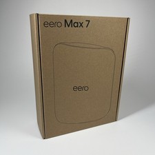 eero Max 7 Wi-Fi Router 7 Mesh Triple Ban Four Port Up to 10GbE White V010001 picture