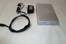 G-Technology G-Drive 2TB   0G03902 USB 3.0  w/ AC Adapter and cable /Tested picture