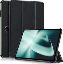 Case for OnePlus Pad 11.6'' 2023, Folding Folio PU Leather Stand Case, Black picture