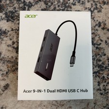 Acer 9 -IN- 1 Dual HDMI USB C Hub picture