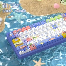 Passing By The Ocean Keycaps 138/158 Keys PBT Cherry H For Mechanical Keyboard picture