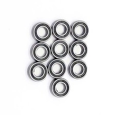 10pcs 1/8-inch NEW R166-2RS Deep Groove Ball Bearing 3/16-inchx Z2 Bearings picture