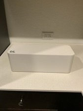 Blue Lounge Cable Box Cable Management Surge Protector Box - White picture